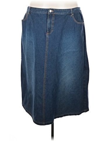 Liz Claiborne Denim Skirt (view 1)
