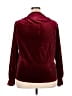 Unbranded 100% Polyester Burgundy Long Sleeve Blouse Size XXL - photo 2