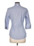 Splendid 100% Cotton Blue 3/4 Sleeve Button-Down Shirt Size M - photo 2