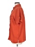 Assorted Brands 100% Polyester Orange Short Sleeve Blouse Size M - photo 5