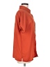 Assorted Brands 100% Polyester Orange Short Sleeve Blouse Size M - photo 4