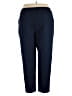 Covington 100% Polyester Solid Blue Casual Pants Size 22W - photo 2