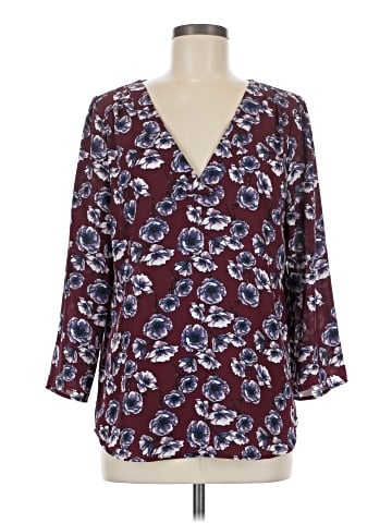 Hinge 3/4 Sleeve Blouse (view 1)
