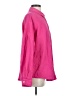 Automet Polka Dots Pink Long Sleeve Button-Down Shirt Size L - photo 4