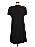 Virgo 100% Polyester Solid Black Casual Dress Size 8 (petite) - photo 2