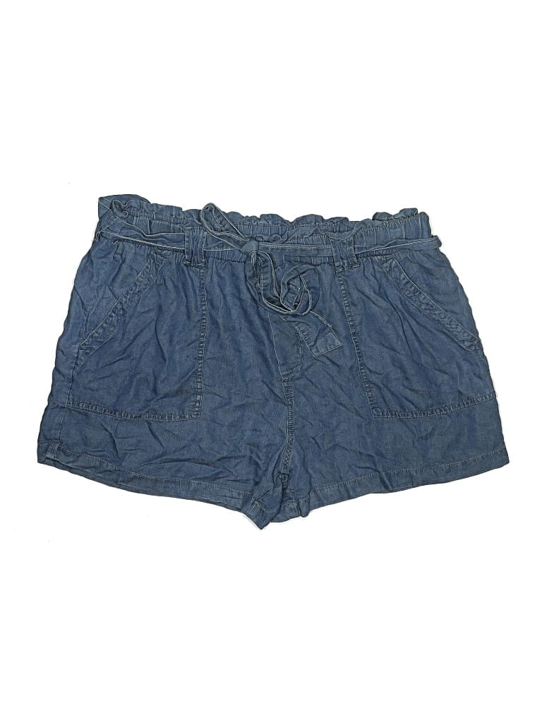 Pre-owned Walmart Denim Shorts In Blue