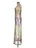 LoveShackFancy 100% Nylon Metallic Silver Green Cocktail Dress Size 12 - photo 5