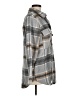 MELLODAY Plaid Gray Coat Size M - photo 4