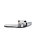 Glaze Silver Sandals Size 7 - photo 1
