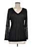 Stella & Dot Black Long Sleeve Top Size M - photo 1