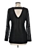 Stella & Dot Black Long Sleeve Top Size M - photo 2