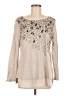 Punt Roma 100% Polyloom Tan Long Sleeve Blouse Size M - photo 1