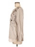 Punt Roma 100% Polyloom Tan Long Sleeve Blouse Size M - photo 5