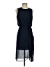 ASOS 100% Polyester Solid Blue Casual Dress Size 0 - photo 1