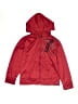 Starter 100% Polyester Red Zip Up Hoodie Size 8 - photo 1