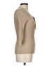 Hooked Up Tan 3/4 Sleeve Top Size L - photo 4