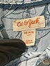 Cat & Jack Print Blue Short Sleeve Button-Down Shirt Size 4 - 5 - photo 3