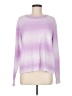 Any Body Tie-dye Purple Pullover Sweater Size M - photo 1