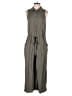 Universal Thread 100% Rayon Solid Gray Jumpsuit Size XS - photo 1