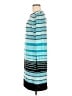 MICHAEL Michael Kors Stripes Teal Casual Dress Size M - photo 5
