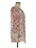Xhilaration 100% Polyester Ivory Kimono Size M - photo 4