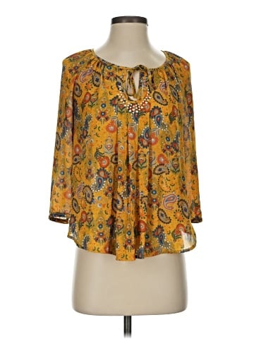 Princess Vera Wang 3/4 Sleeve Blouse (view 1)