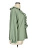 Ellos Green Long Sleeve Blouse Size 14 - 16 - photo 4
