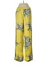 Vero Moda Floral Yellow Casual Pants Size XS - photo 2