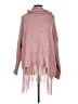 Lola 100% Polyester Pink Poncho Size L - photo 1