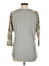 Lularoe Chevron-herringbone Gray 3/4 Sleeve T-Shirt Size L - photo 2