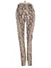 Varley Animal Print Gold Casual Pants Size S - photo 2