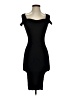 Guess Solid Black Cocktail Dress Size XS - photo 1