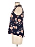 Mine Blue Sleeveless Blouse Size M - photo 5