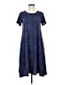 Lularoe Stars Blue Casual Dress Size XS - photo 1