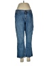Eddie Bauer 100% Cotton Hearts Blue Jeans Size 8 - photo 1