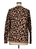Kim Rogers 100% Cotton Animal Print Brown Pullover Sweater Size 1X - photo 2