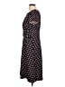 Perceptions Polka Dots Black Casual Dress Size L - photo 5