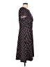 Perceptions Polka Dots Black Casual Dress Size L - photo 4