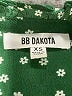 BB Dakota 100% Polyester Polka Dots Green Casual Dress Size XS - photo 6