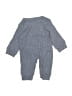 Unbranded Tweed Blue Gray Long Sleeve Onesie 3-6 MO / 6 MO - photo 2