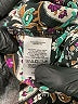 Ann Taylor 100% Polyester Paisley Black 3/4 Sleeve Blouse Size M - photo 8
