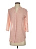 Dynamite 100% Polyester Pink 3/4 Sleeve Blouse Size XS - photo 1