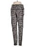 Ouges Animal Print Black Tan Casual Pants Size XS - photo 1