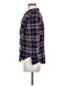 Ambiance Plaid Blue Long Sleeve Button-Down Shirt Size M - photo 5