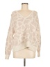 Ann Taylor LOFT Animal Print Ivory Pullover Sweater Size M - photo 1