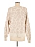 Ann Taylor LOFT Animal Print Ivory Pullover Sweater Size M - photo 2