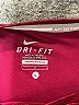 Nike 100% Polyester Burgundy Pullover Sweater Size L - photo 7