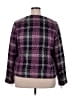 Chadwicks Plaid Purple Jacket Size 20W - photo 2