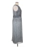 Mac Duggal 100% Polyester Tweed Silver Cocktail Dress Size 14 - photo 4