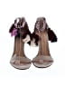 Ulla Johnson Purple Tan Heels Size 38 - photo 2
